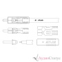 ATLAS CABLES Element Tonearm 90 - Achromatic RCA 1,0 m