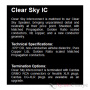 CARDAS AUDIO Clear Sky IC RCA 2,5 m