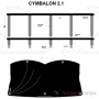 BASSOCONTINUO Cymbalon 2.1 (bottom shelf) Cerbero Black