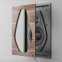 SONUS FABER Palladio PL-664 Vertical (Wood panel + String Grille + Frame) Walnut