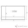 KAUBER Frame Lite Velvet Cinema 117" 260x146 White Ice 16:9