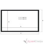 KAUBER Frame Velvet 154" 191x340 White Flex 16:9