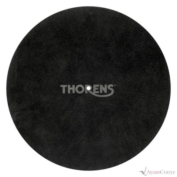 THORENS LeatherTurntable Mat Black