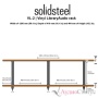 SOLIDSTEEL VL-2 Black/Walnut