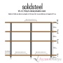 SOLIDSTEEL VL-4 Black/Walnut